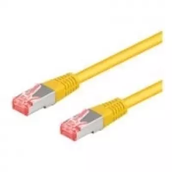 Wentronic 93847 Ethernet komutācijas kabelis dzeltens
