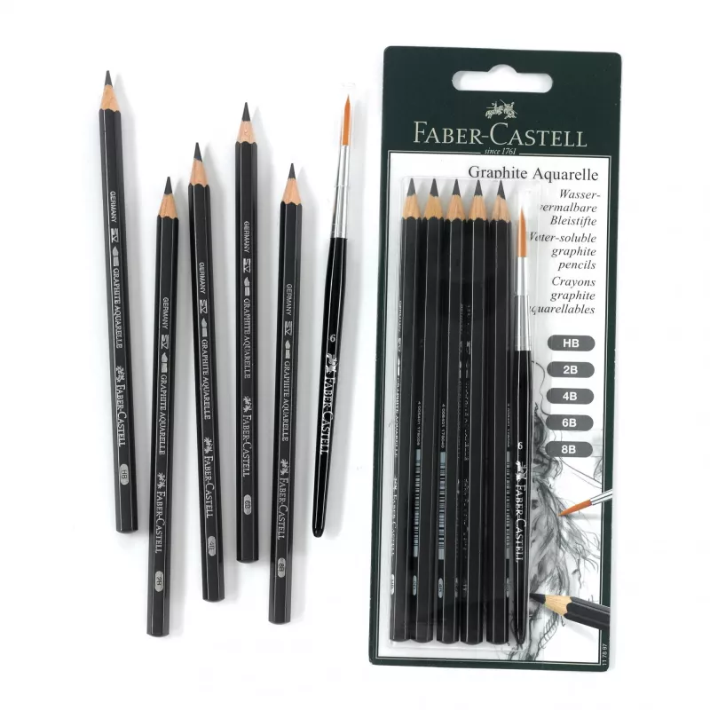 Grafīta zīmulis Faber-Castell 117897 Multi 6 gab.