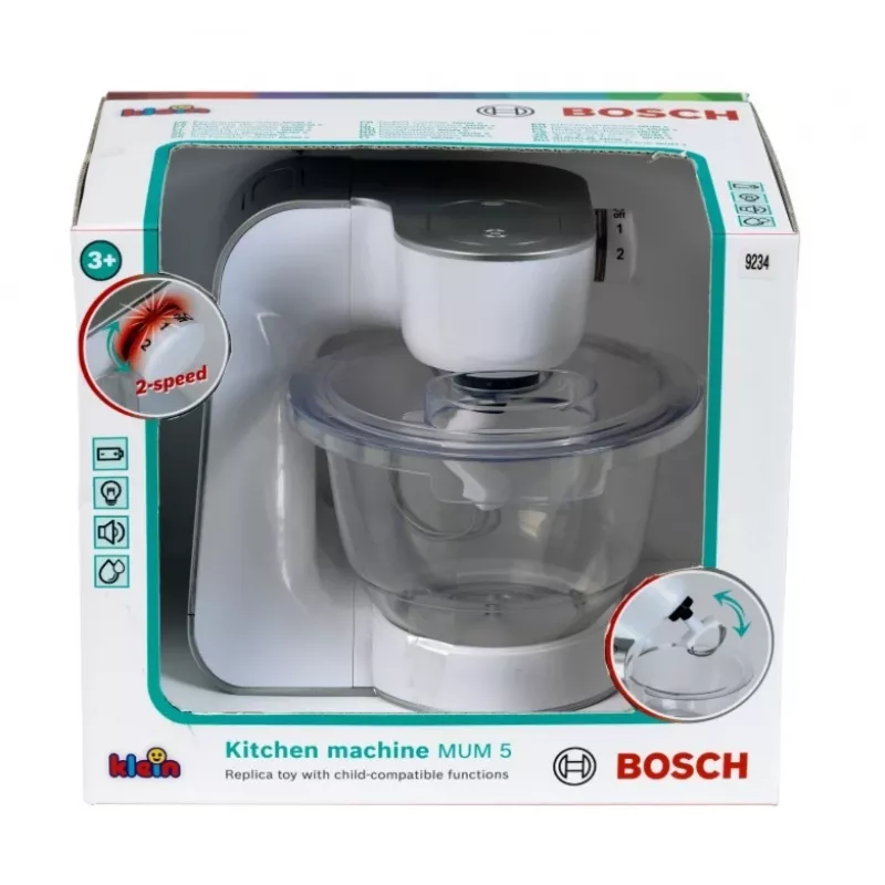Virtuves robots KLEIN Bosch Silver 9234 – rotaļlietu virtuves ierīces replika