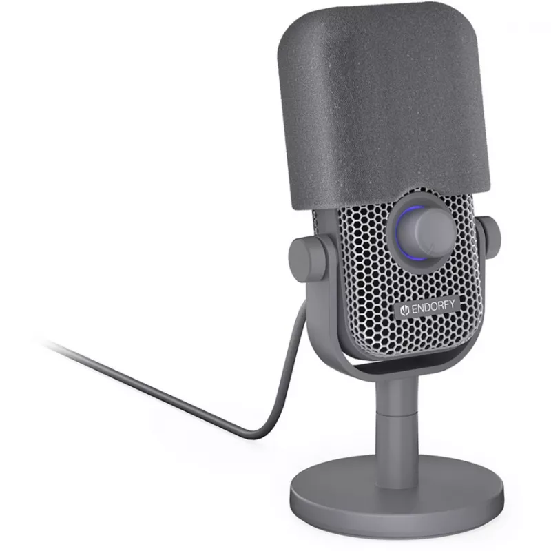 Mikrofons ENDORFY Solum Voice S Alt Gray EY1B024 ar USB savienojumu