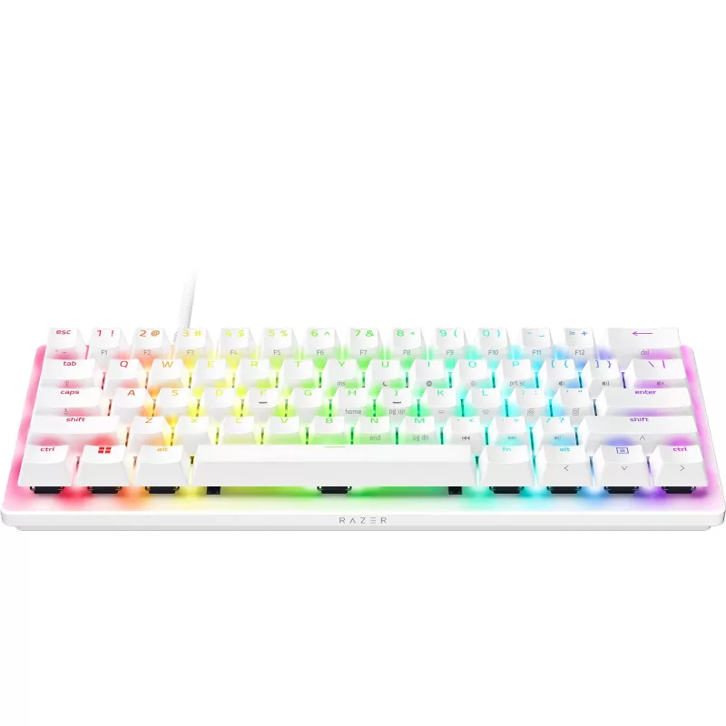 Razer Huntsman V3 Pro Mini - Balts - German Layout P - tastatūra - optical (RZ03-04992000-R3G1)