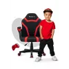 Bērnu spēļu krēsls Huzaro Ranger 1.0 Sarkans Mesh, melns, sarkans