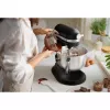 KitchenAid 5KSM60SPXEBM Statīva mikseris 375 W Melns, Pelēks, Nerūsējošais tērauds