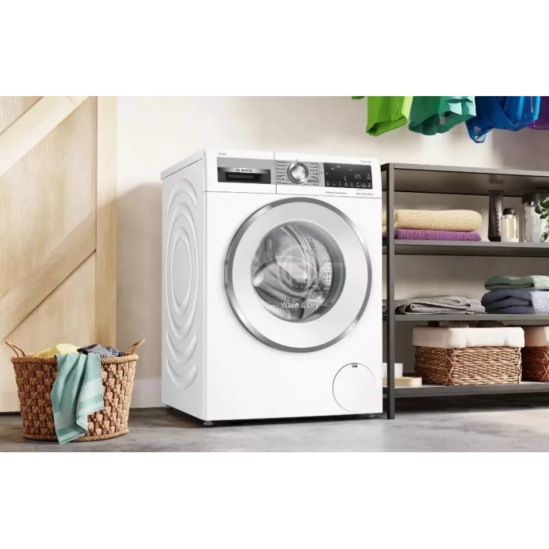Bosch WNG254A9BY veļas mazgāšanas un žāvēšanas iekārta 10,5 kg / 6 kg 1400 apgr./min balta