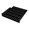 Plaukta plaukts ROLINE 19 collu 2 U 550 T 25 kg kravnesība melna