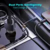 Auto lādētājs Tellur FCC10 38W 6A PD20W QC3.0 — USB-C un USB-A transportlīdzekļa strāvas adapteris