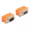 DeLOCK D-Sub 9 CAN kopnes adapteris 120 omu rezistors Oranžs