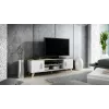 Cama TV stand LOTTA 160 2D2K Balts/sonoma