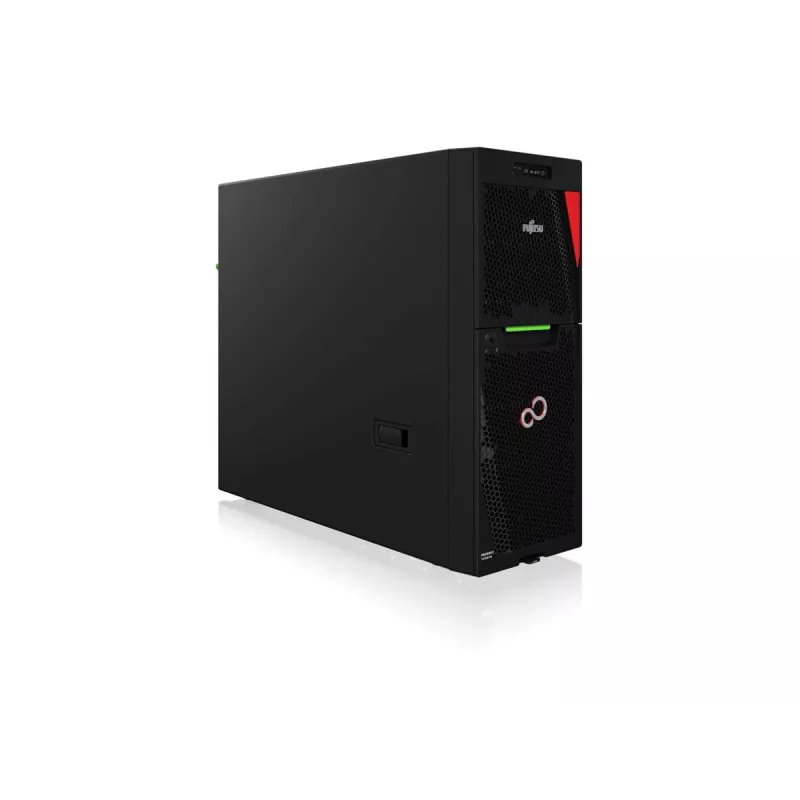 Fsas Technologies Fujitsu PRIMERGY TX1330 M6 - Serveris - Tornis - 1 virzienu - 1 x Xeon 6369P / 3,3 GHz - RAM 32 GB - SATA/SAS - Karstās nomaiņas 6,4 cm (2,5 collas)