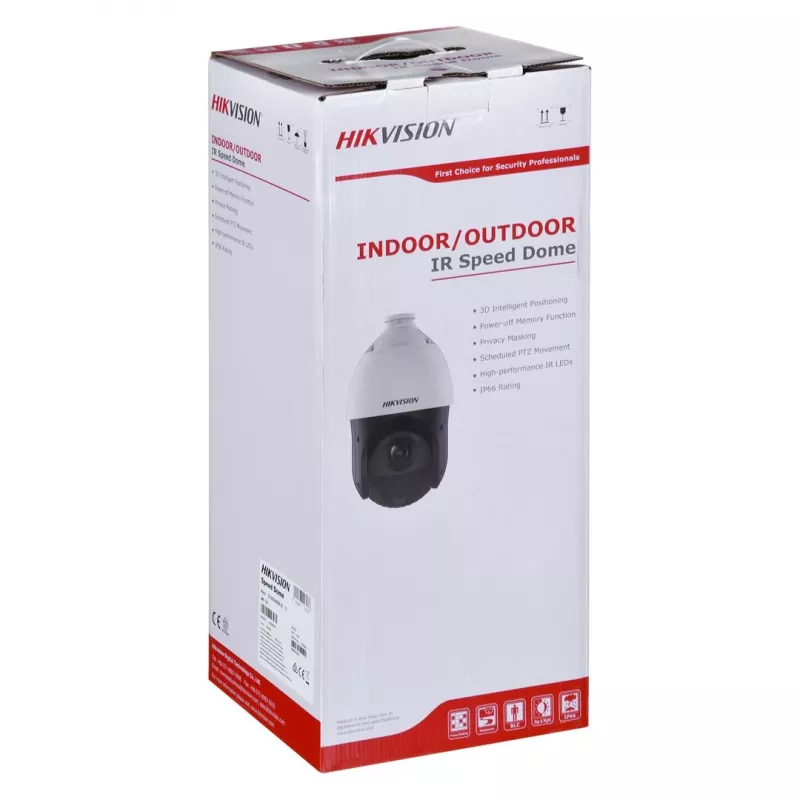 Hikvision DS-2DE4425IW-DE(T5) drošības kamera, kupolveida IP kamera, āra, 2560 x 1440 pikseļi, griestu/sienas montāža