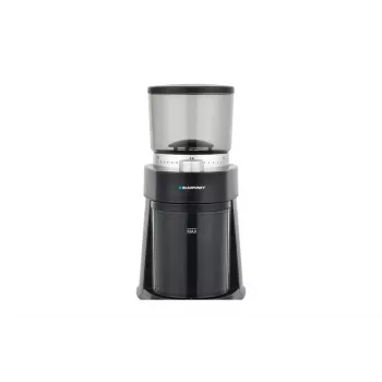 Asmeņu kafijas dzirnaviņas BLAUPUNKT FCM501 — 250 g pupiņu, 180 g maltas kafijas, 120 W, sudraba