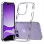 TELEFONA APVALKS SCREENOR BUMPER iPhone 15 Pro, caurspīdīgs TPU, piemērots 6,1 collu