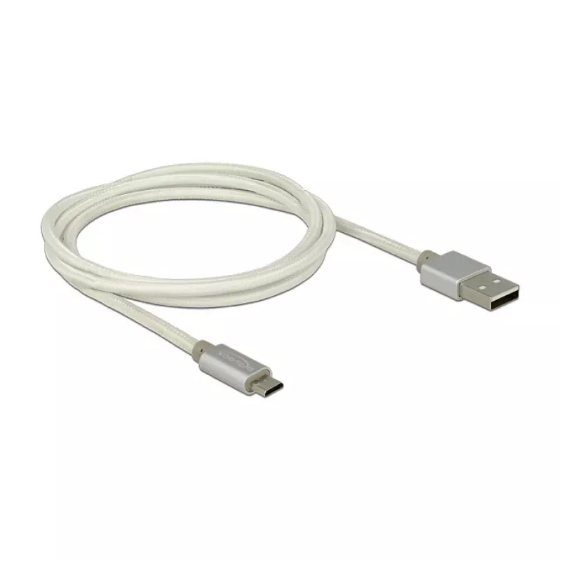 USB kabelis DeLOCK 1m USB 2.0-A/USB 2.0 Micro-B