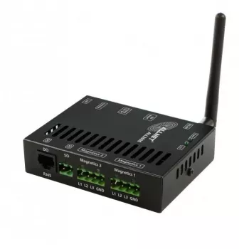 Elektrības skaitītājs ALLNET ALL3696 melns