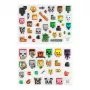 Paladone Minecraft Puffy Gadget Decals PP13218MCF — dekoratīvas pufīgas uzlīmes ierīcēm