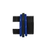 LogiLink IP68 āra korpuss Keystone moduļiem un savienotājiem, Plastmasa, poliamīds, Melns, IP68, 140 mm, 36 mm, 36 mm