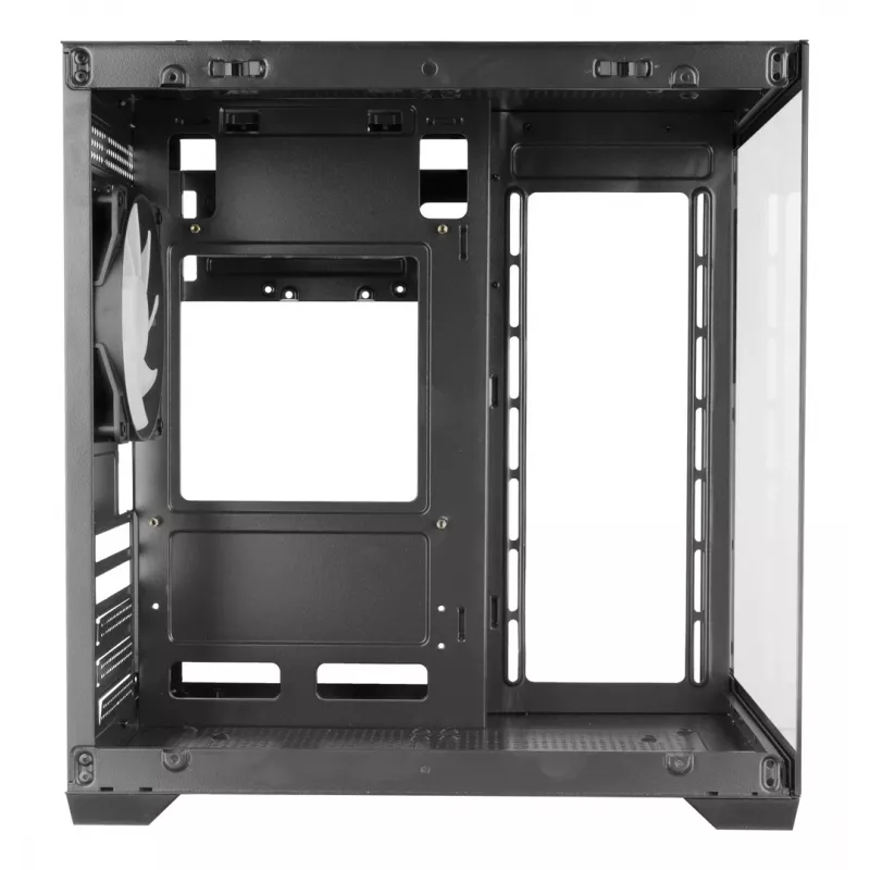 Mars Gaming MC-VIEW2 Mini Tower melns