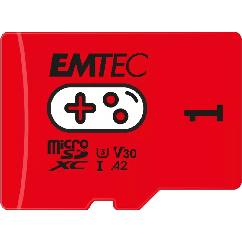 Emtec zibatmiņa 1TB UHS-I U3 V30 A2 Gaming Rouge ECMSDM1TXCU3G
