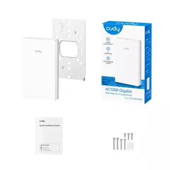 Cudy Punto Di Accesso Da Wall AC1200 Gigabit, piekļuves punkts