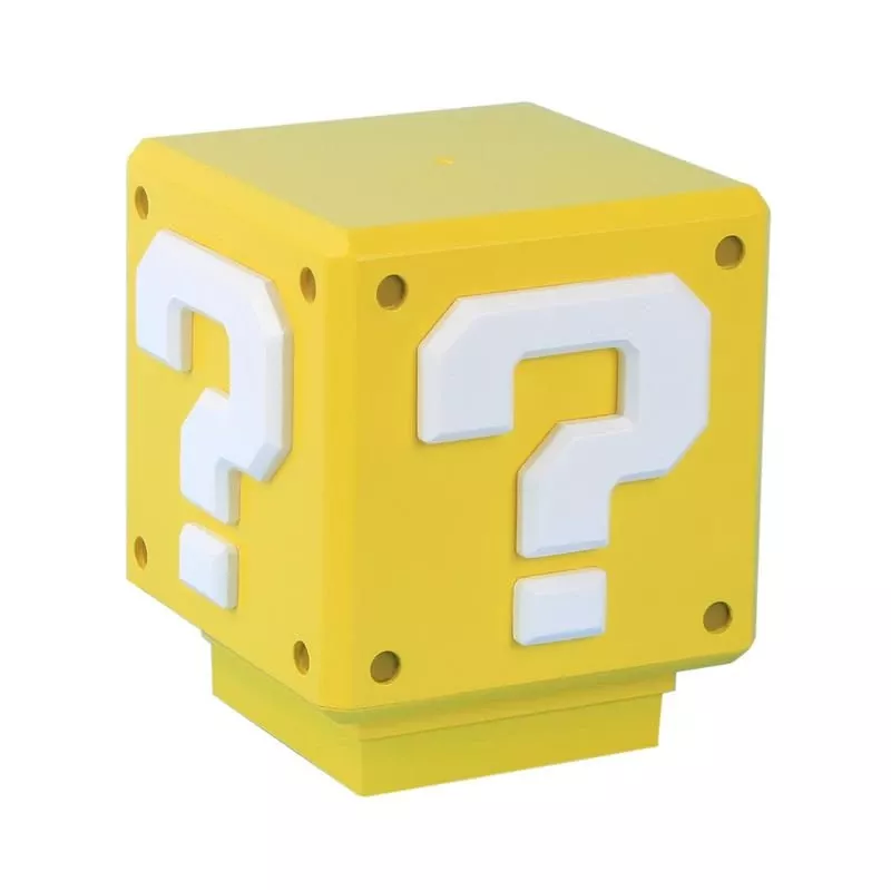 Paladone Super Mario Mini jautājumu bloka gaisma