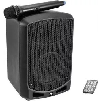 Portatīvais PA skaļrunis Omnitronic WAMS-65BT Bluetooth ar bateriju darbināms