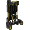 Stanley salokāms transportēšanas ratiņi līdz 70/137 kg, dzeltens, melns