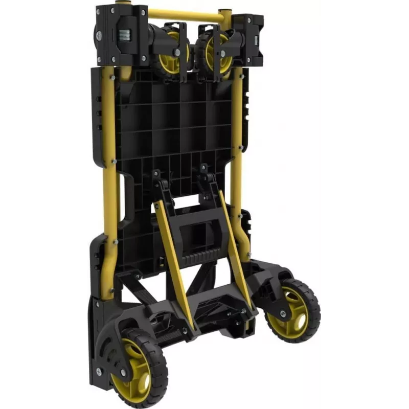 Stanley salokāms transportēšanas ratiņi līdz 70/137 kg, dzeltens, melns