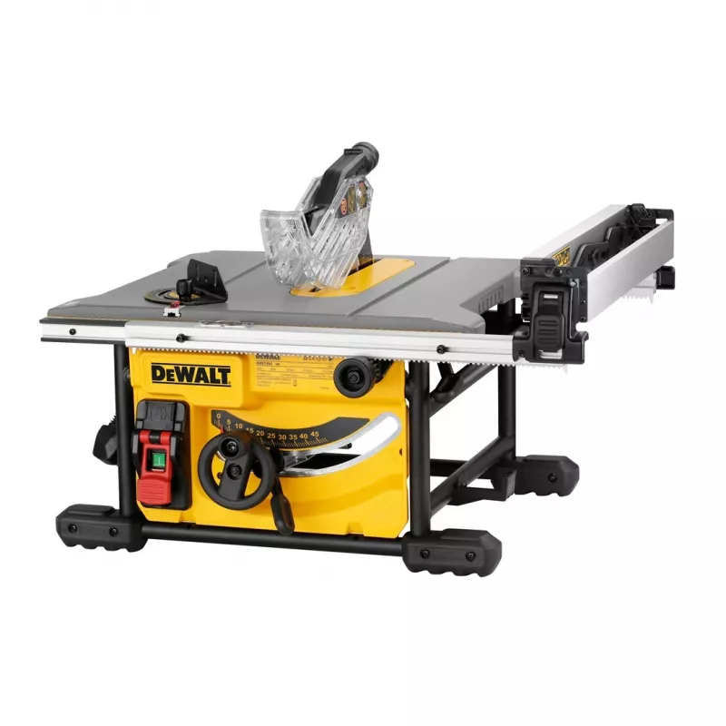 DeWALT DWE7485 210mm vadu galda ripzāģis, 230V, C tips - Euro spraudnis