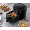 Xiaomi gaisa fritieris 6L MAF08 Vienvietīgā 1500 W karstā gaisa fritieris, melns