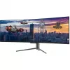 LC-Power LC-M49-DQHD-120-C-Q LED displejs 124,5 cm (49 inch) 5120 x 1440 pikseļi UltraWide Quad HD QLED Melns (LC-M49-DQHD-120-C-Q)