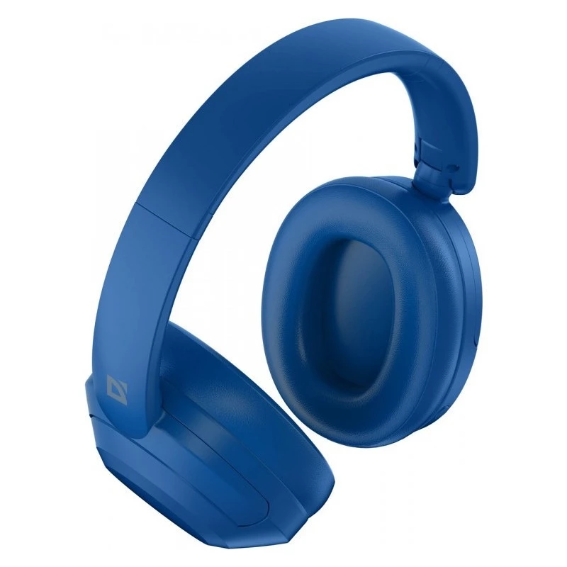 Bezvadu austiņas Defender Fre Emotion B490 — zilas, virsgalvas, Bluetooth, iebūvēts mikrofons