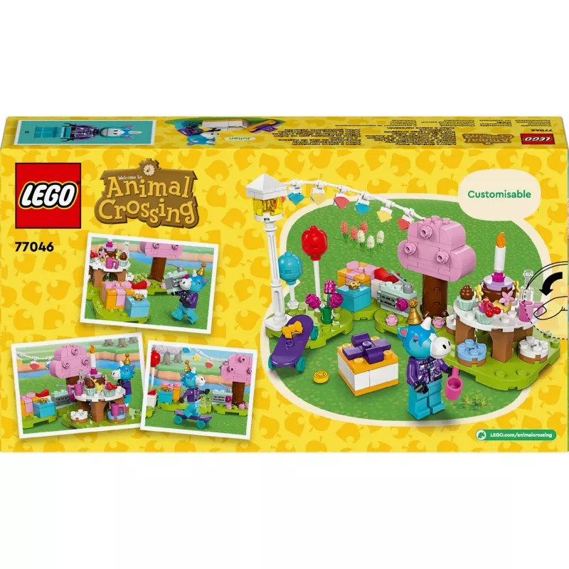 LEGO Animal Crossing 77046 Jūlijas dzimšanas dienas ballīte