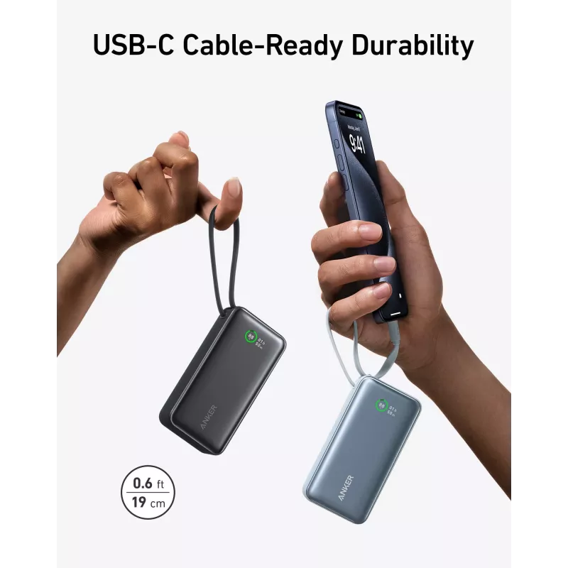 Pārnēsājamais ārējais akumulators Anker A1259G61 10000 mAh
