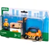 Rotaļu transportlīdzeklis un sliežu piederums Ravensburger BRIO 33573 — 4 gab. daudzkrāsains komplekts, ieteicamais vecums no 0,3 gadiem