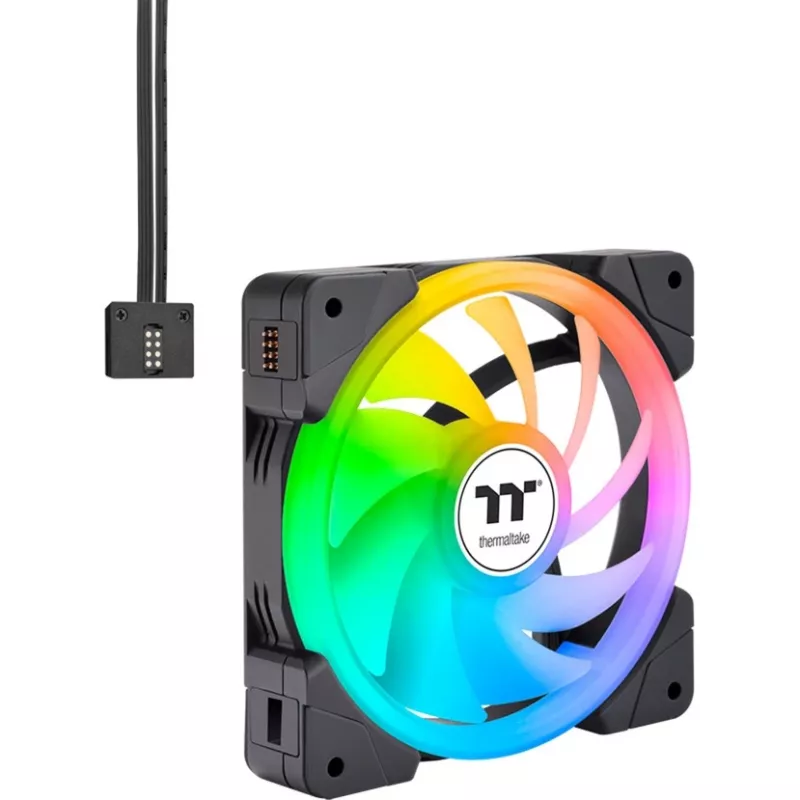 Thermaltake SWAFAN EX12 ARGB 120mm balts 3 gab. komplekts