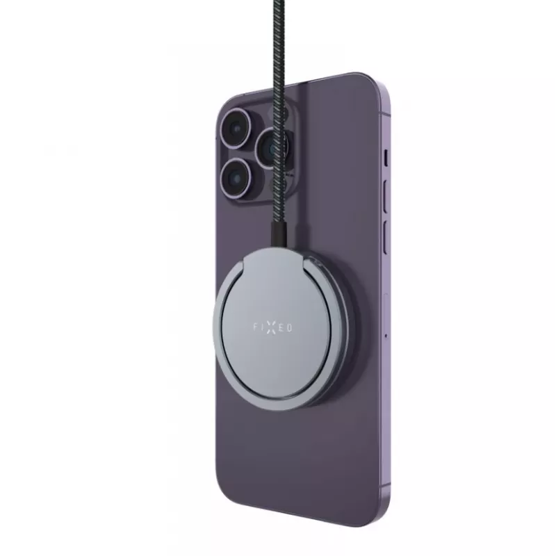 Bezvadu lādētājs FIXED MagPad Pro 15W — magnētiskais Qi paliktnis ātrai uzlādei