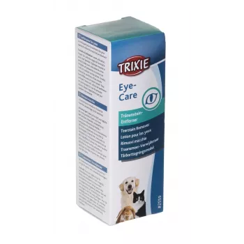 Acu skalošanas līdzeklis Trixie 50 ml kaķiem un suņiem — fizioloģiskais acu skalošanas šķīdums, 50 ml