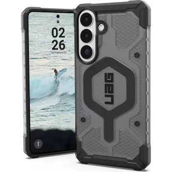 UAG Urban Armor Gear Pathfinder Case with Magnet Module | Samsung Galaxy S26+ | pelnu (pelēks caurspīdīgs)/Melns | 214527113140 (214527113140)