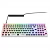 Sharkoon SKILLER SGK50 S2 balta mehāniskās tastatūras komplekts bez slēdžiem un taustiņiem