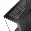 PC korpuss MODECOM Volcano Stellar NF ATX midi tornis, rūdīts stikls, melns, atbalsta ATX/mikro ATX, GPU līdz 420mm, CPU dzesētājs 175mm