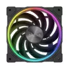 AKASA SOHO AR 120mm ARGB korpusa ventilators - melns