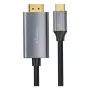USB-C uz HDMI video adaptera kabelis MediaRange MRCS217 1,8 m, USB-C (DisplayPort alternatīvais režīms) uz HDMI izeju