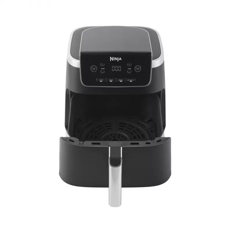 Karstā gaisa fritieris Ninja AF140EU viens 4,7 L 1750 W Melns, 4 programmas, LCD, kraukšķināšanas plāksne