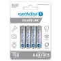 Uzlādējamās AAA NiMH baterijas everActive EVHRL03-800 – 1,2 V, 4 gab., cilindriskas 44,5×10,5 mm