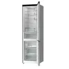 Ledusskapis ar saldētavu Gorenje NRB620E61X4WFE, brīvstāvošs, nerūsējošais tērauds, kopējā ietilpība 413 L, saldētava apakšā 130 L, NoFrost, LED displejs
