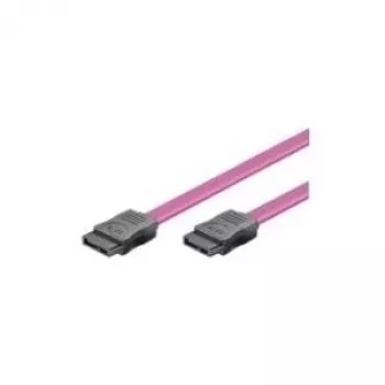 Wentronic Goobay HDD S-ATA kabelis 1,5 GBits / 3 GBits, sarkans, 0,5 m - S-ATA L-Type > L-Type (50915)