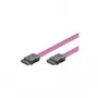 Wentronic Goobay HDD S-ATA kabelis 1,5 GBits / 3 GBits, sarkans, 0,5 m - S-ATA L-Type > L-Type (50915)