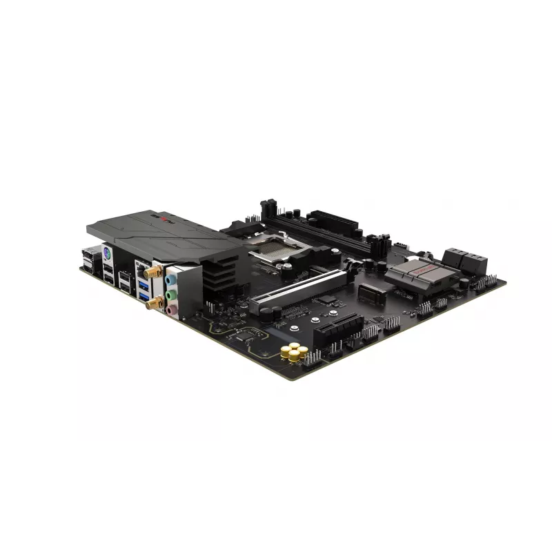 Mātesplate Sapphire PULSE A620AM (microATX) Socket AM5, AMD A620A, DDR5, 2x DIMM, 64 GB, 2x M.2, Gigabit LAN