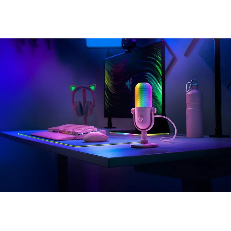 Razer Seiren V3 Chroma Pink PC mikrofons