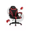 Bērnu spēļu krēsls Huzaro Ranger 1.0 Sarkans Mesh, melns, sarkans